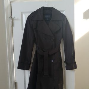 Banana Republic black trench coat
